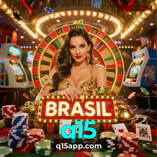 Material promocional do app q15 — ilustração, não métricas auditadas nesta página